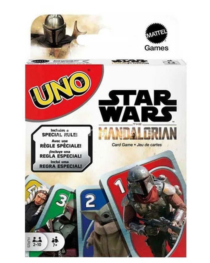 Društvena igra Mattel UNO - Star Wars - The Mandalorian - Card Game
