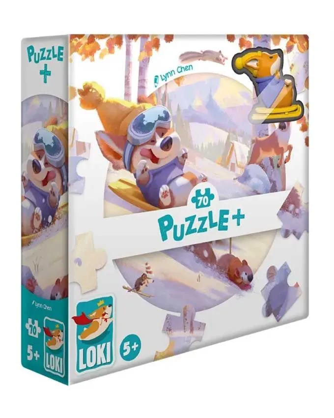 Društvena igra Puzzle+ Loki goes Sledding