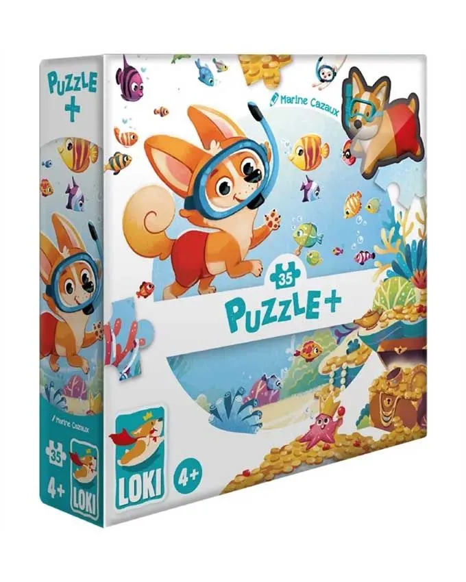 Društvena igra Puzzle+ Loki goes Snorkeling