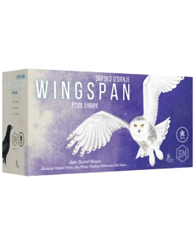 Društvena igra Wingspan - Ptice Evrope - ekspanzija