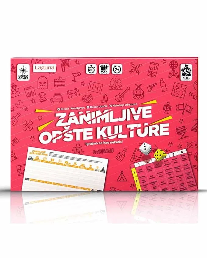 Društvena igra Zanimljive Opšte Kulture