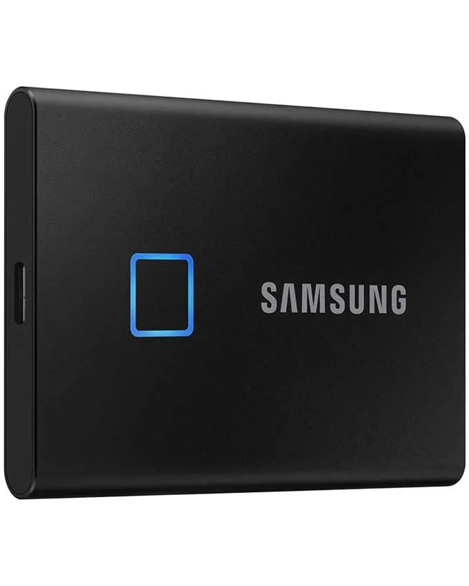 Eksterni SSD Samsung Portable T7 Touch 1TB SSD MU-PC1T0K Black
