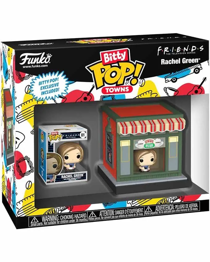 Figura Funko Bitty POP! Town: Friends - Rachel at Central Perks