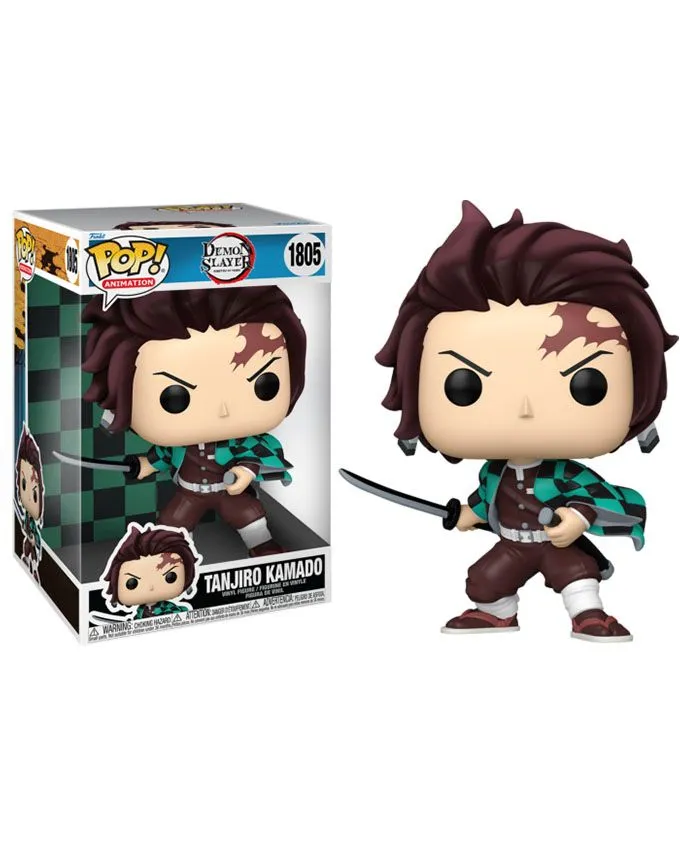 Figura Funko POP! Animation Jumbo: Demon Slayer - Tanjiro Kamado