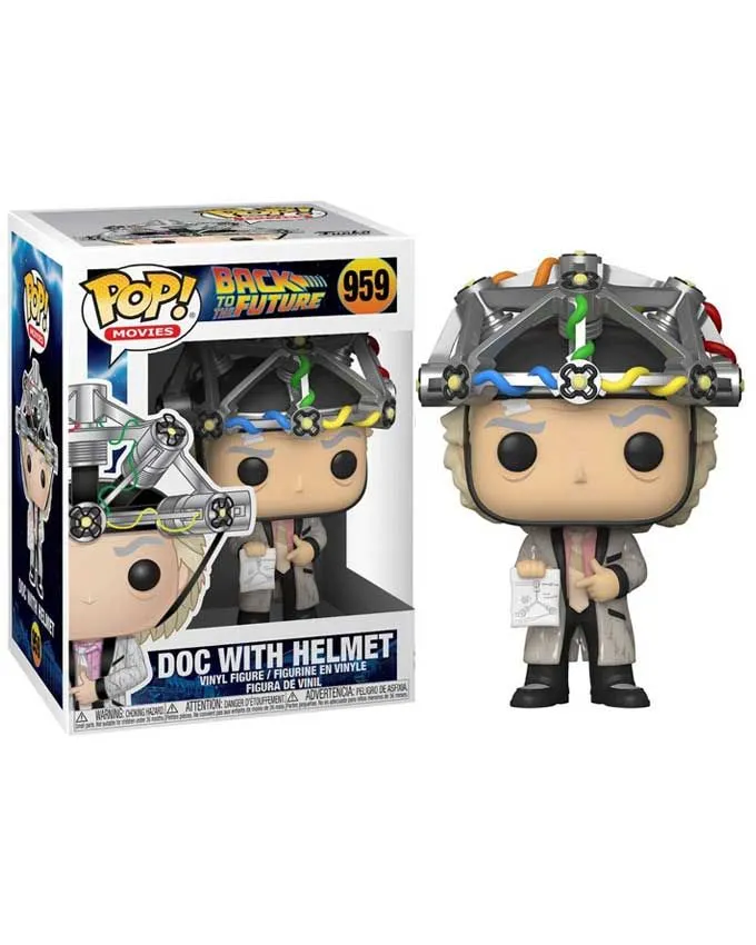 Figura Funko POP! Back to the Future - Doc with Helmet