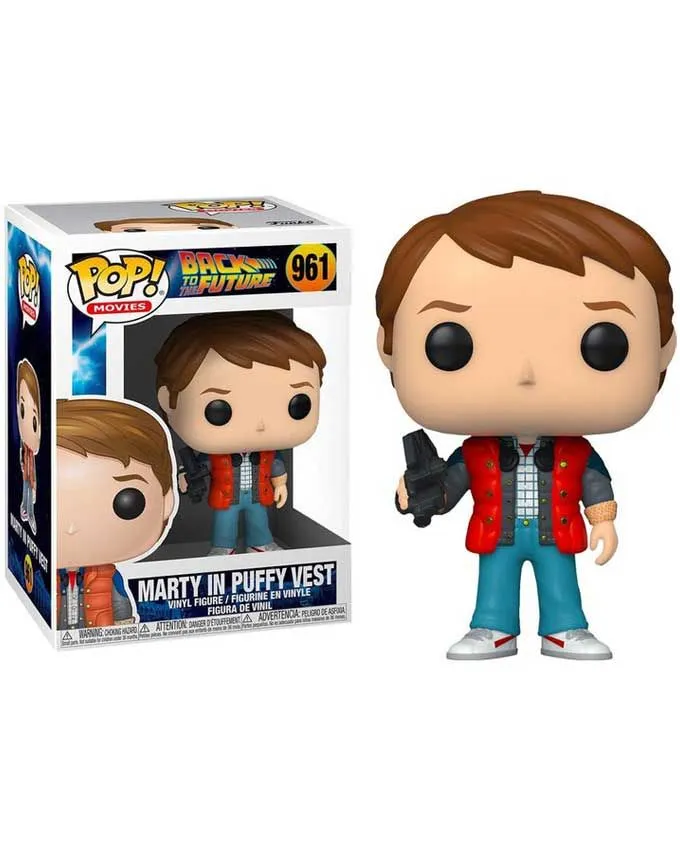 Figura Funko POP! Back to the Future - Marty in Puffy Vest