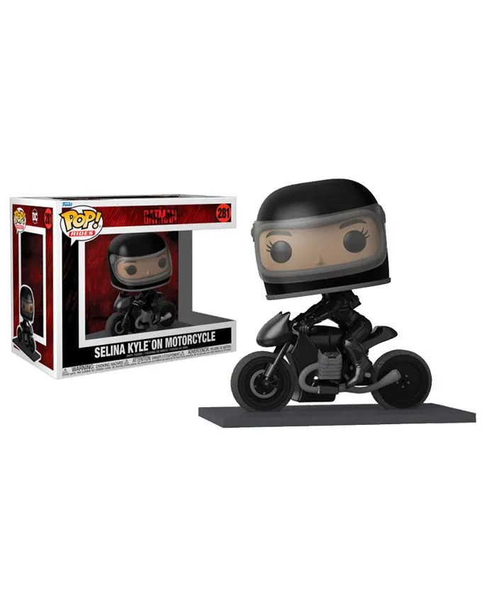 Figura Funko POP! Batman: Rides DLX - Selina on Motorcycle