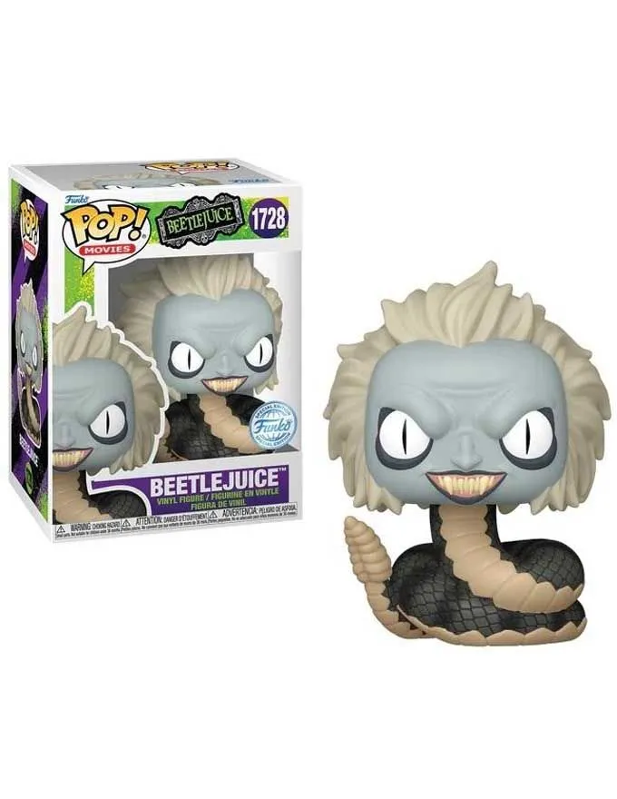 Figura Funko POP! Beetlejuice - Beetlejuice (Snake) - Special Edition