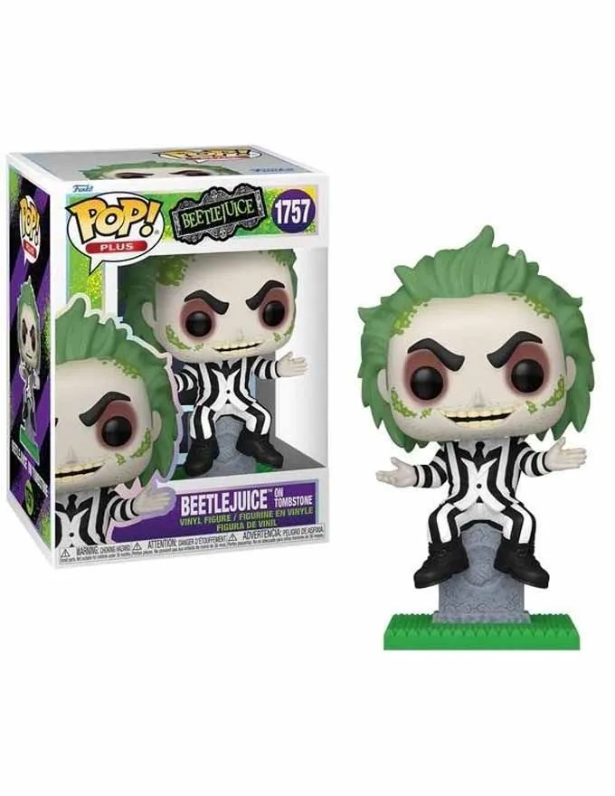 Figura Funko POP! Beetlejuice - Beetlejuice with Tombstone