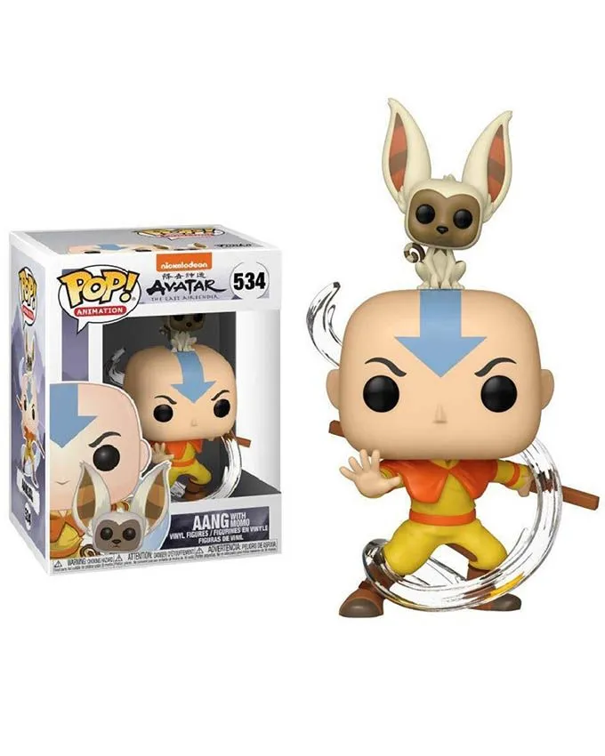 Figura Funko POP! Buddy: Avatar - Aang with Momo