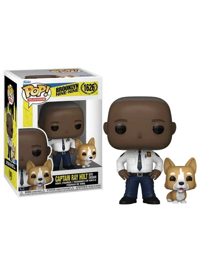 Figura Funko POP! Buddy: Brooklyn Nine Nine - Catain Holt with Cheddar