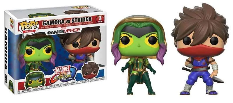 Figura Funko POP! Capcom vs Marvel 2-PACK Gamora vs Strider