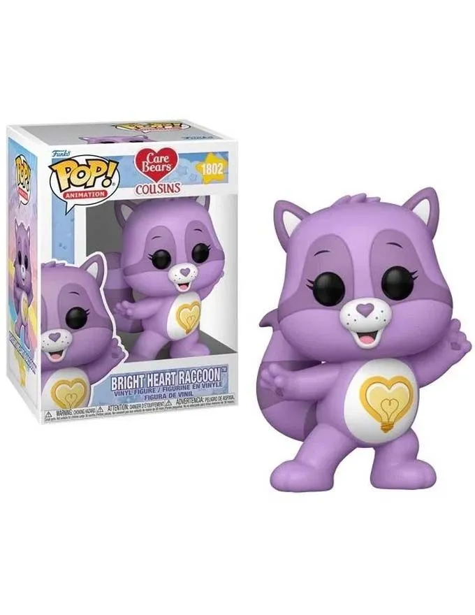 Figura Funko POP! Care Bears Cousins - Bright Heart Raccoon