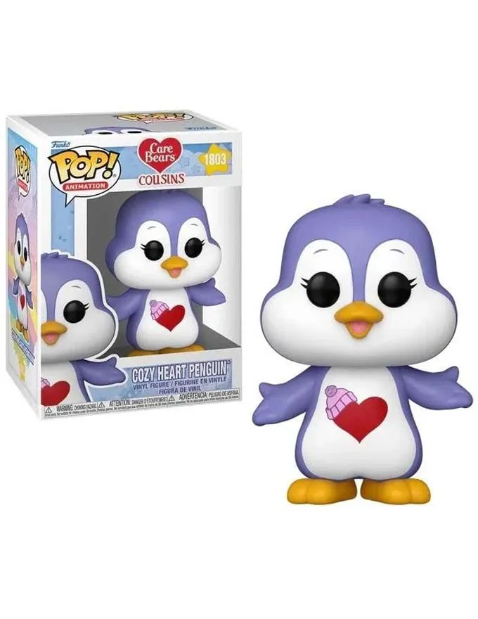 Figura Funko POP! Care Bears Cousins - Cozy Heart Penguin