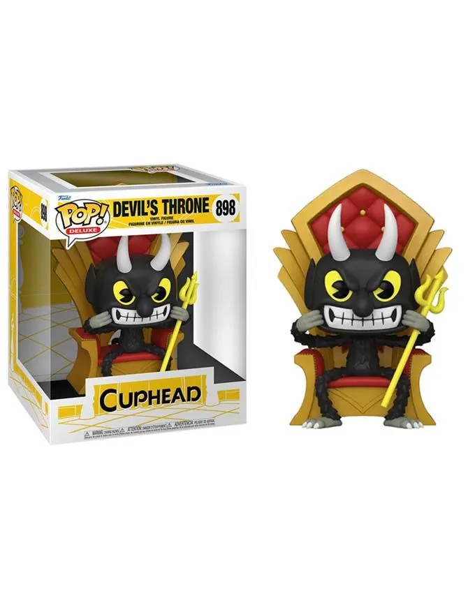 Figura Funko POP! Deluxe: Cuphead - Devil In Chair