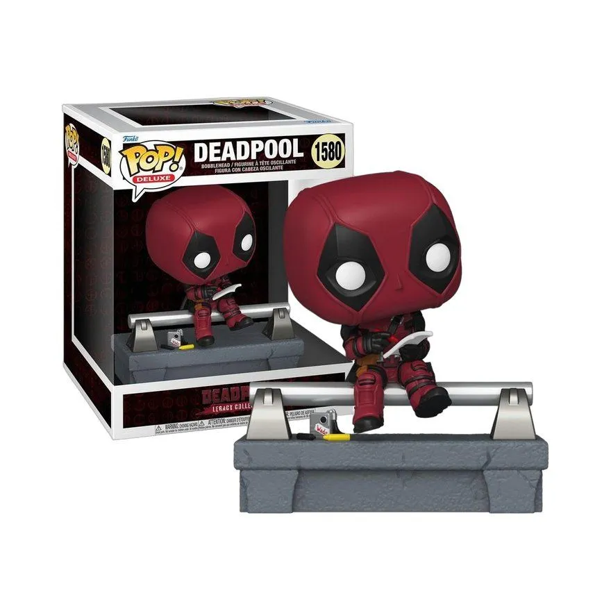 Figura Funko POP! Deluxe: Deadpool - Deadpool On Bridge