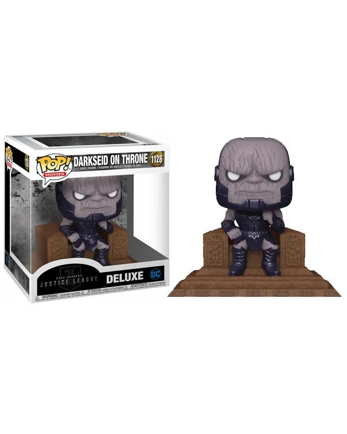 Figura Funko POP! Deluxe: Jlsc - Darkseid On Throne