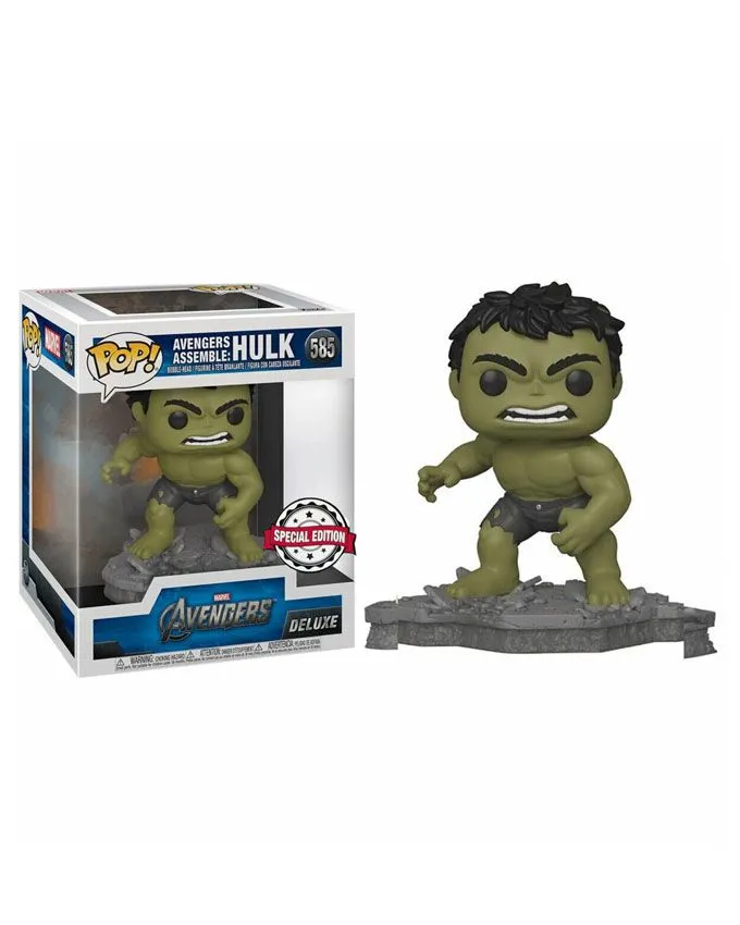 Figura Funko POP! Deluxe Marvel Avengers - Hulk