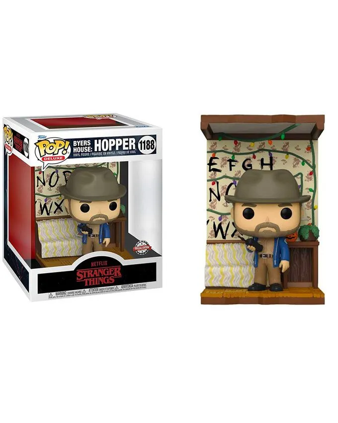 Figura Funko POP! Deluxe: Stranger Things B-A-S Hopper