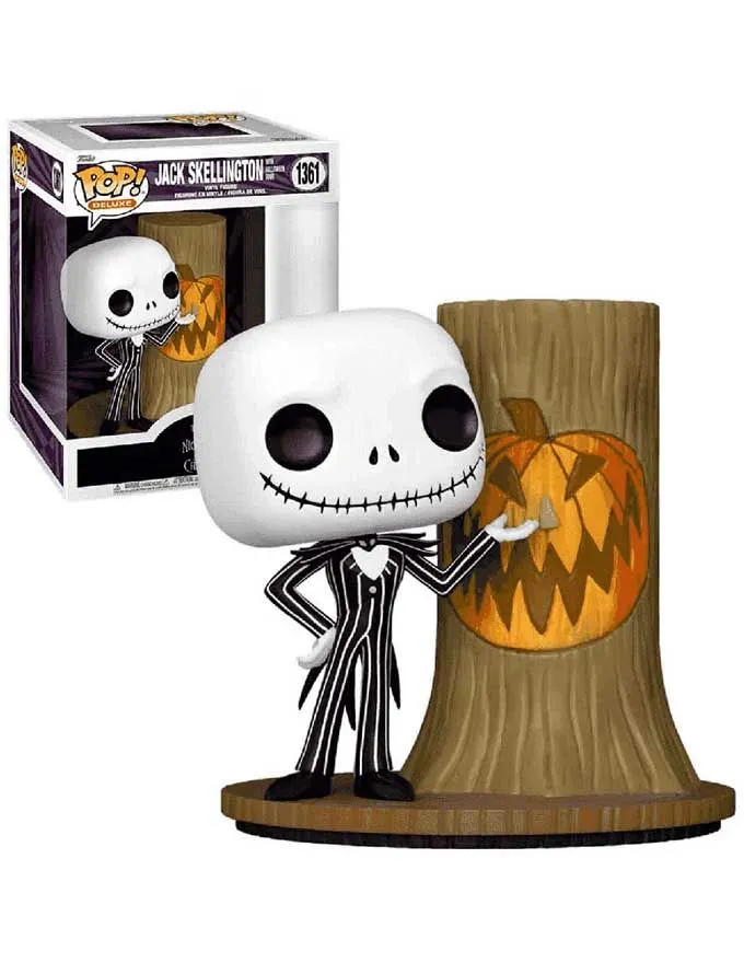 Figura Funko POP! Deluxe: The Nightmare Before Christmas 30th - Jack w/H.Town Door
