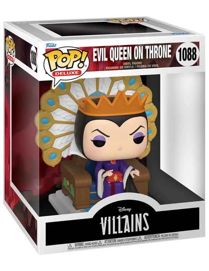 Figura Funko POP! Deluxe: Villains - Evil Queen On Throne