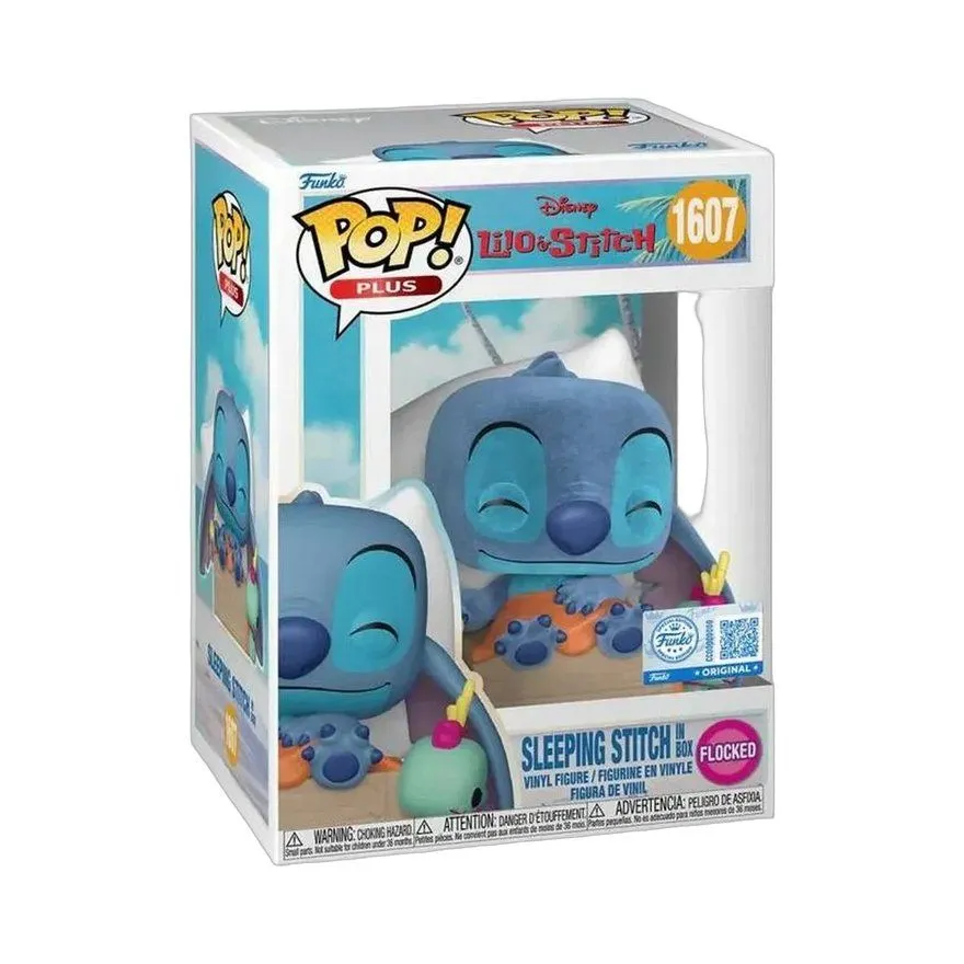 Figura Funko POP! Disney Lilo &amp; Stitch Sleeping Stitch In Box #1607