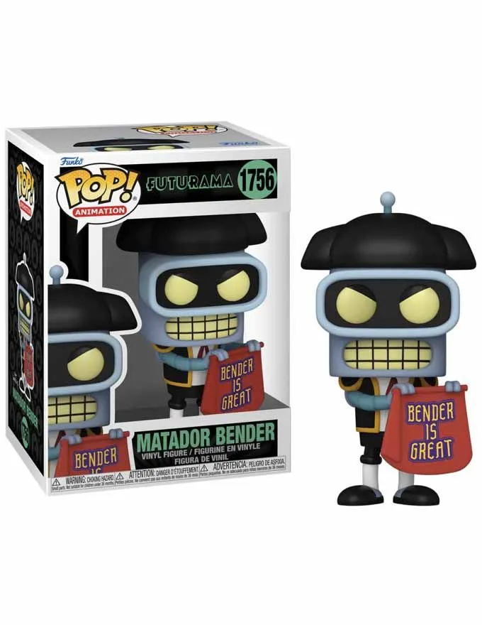 Figura Funko POP! Futurama S4 - Matador Bender