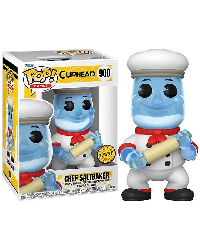 Figura Funko POP! Games: Cuphead - Chef Saltbaker W/ Chase