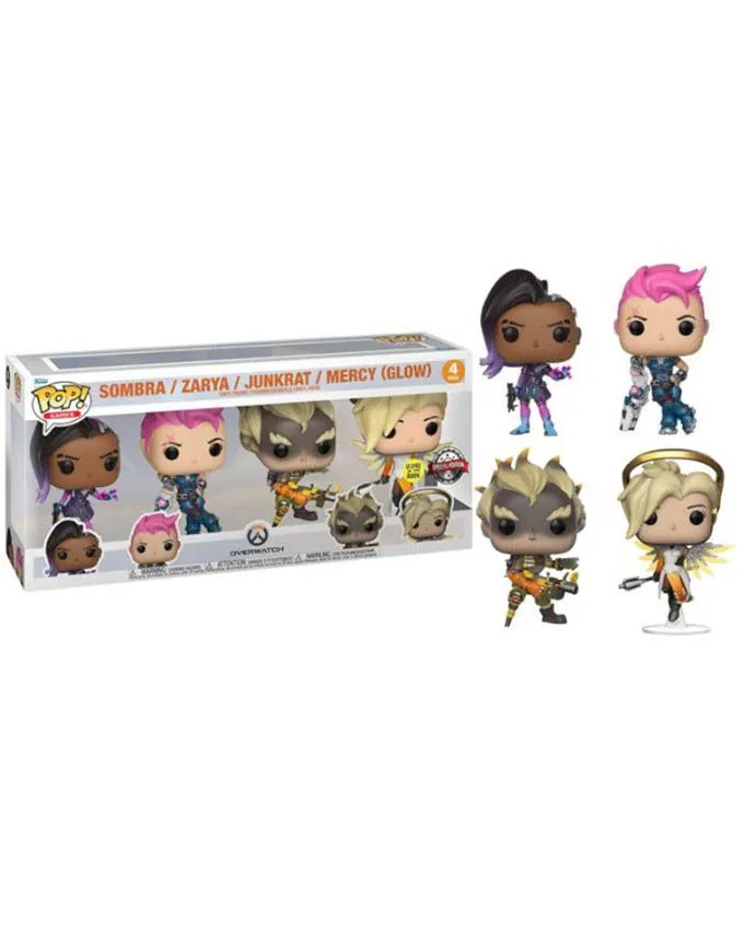 Figura Funko POP! Games: Overwatch 4PK