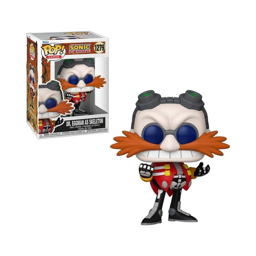 Figura Funko POP! Games: Sonic S11 - Dr. Eggman As Skeleton
