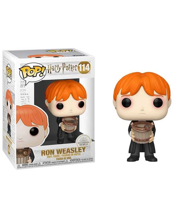 Figura Funko POP! Harry Potter - Ron Puking Slugs with Bucket