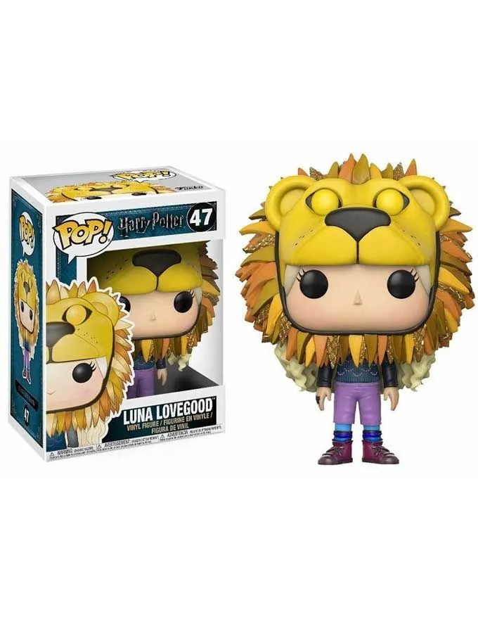 Figura Funko POP! Harry Potter Vinyl - Luna Lovegood With Lion Head