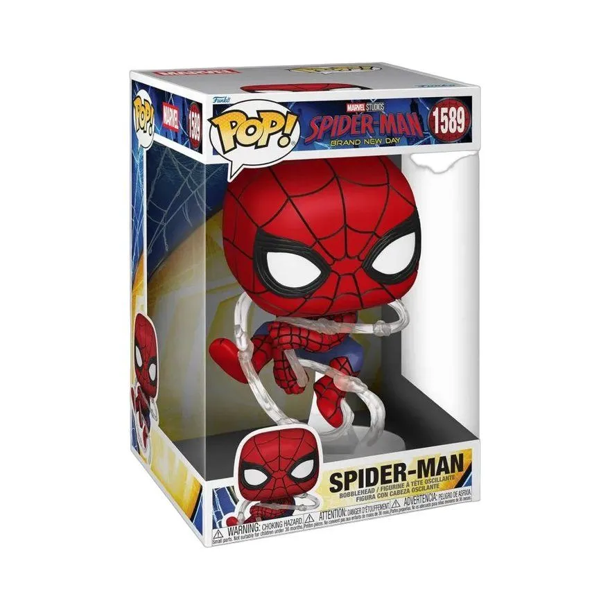 Figura Funko POP! Jumbo: Spider-Man Brand New Day - Spider-Man