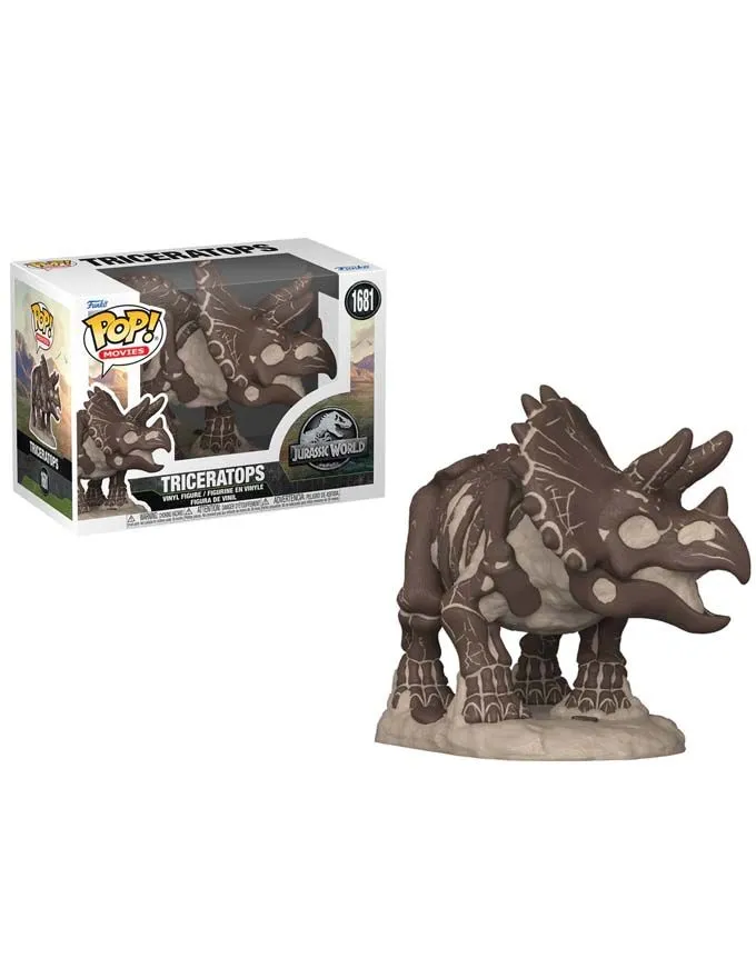 Figura Funko POP! Jurassic Park Fossil - Triceratops
