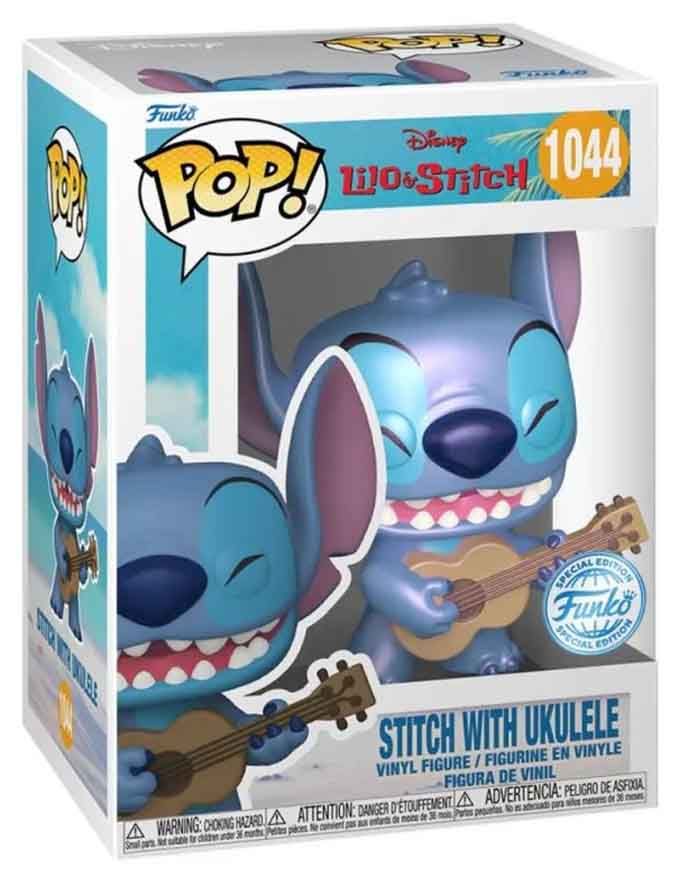 Figura Funko POP! Lilo & Stitch - Stitch with Ukelele - Special Edition