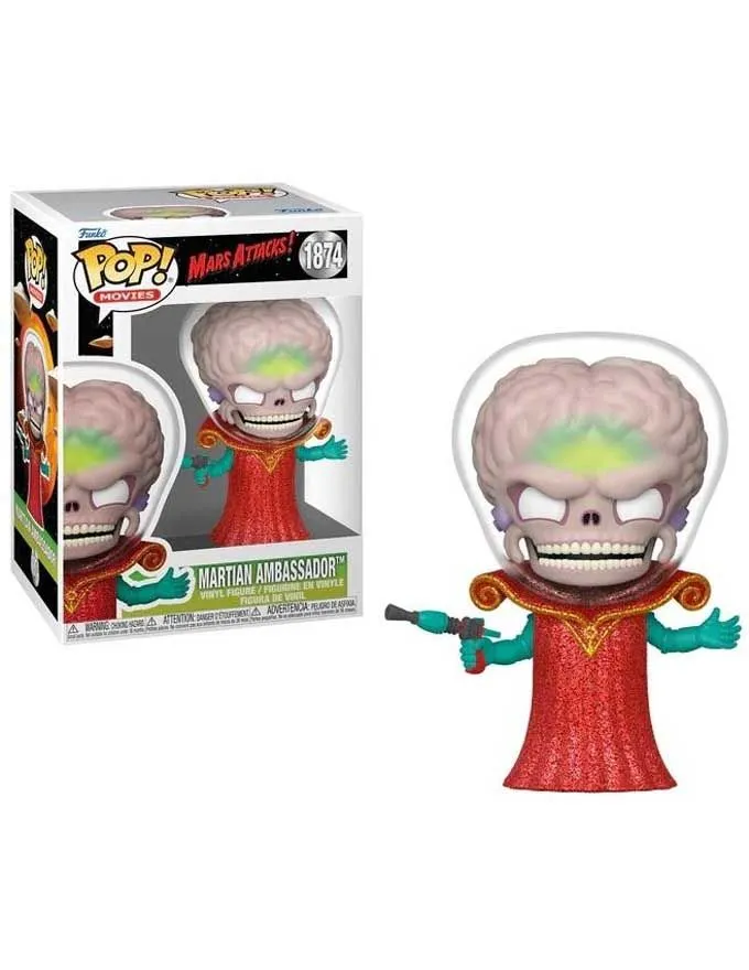 Figura Funko POP! Mars Attacks - Alien Leader