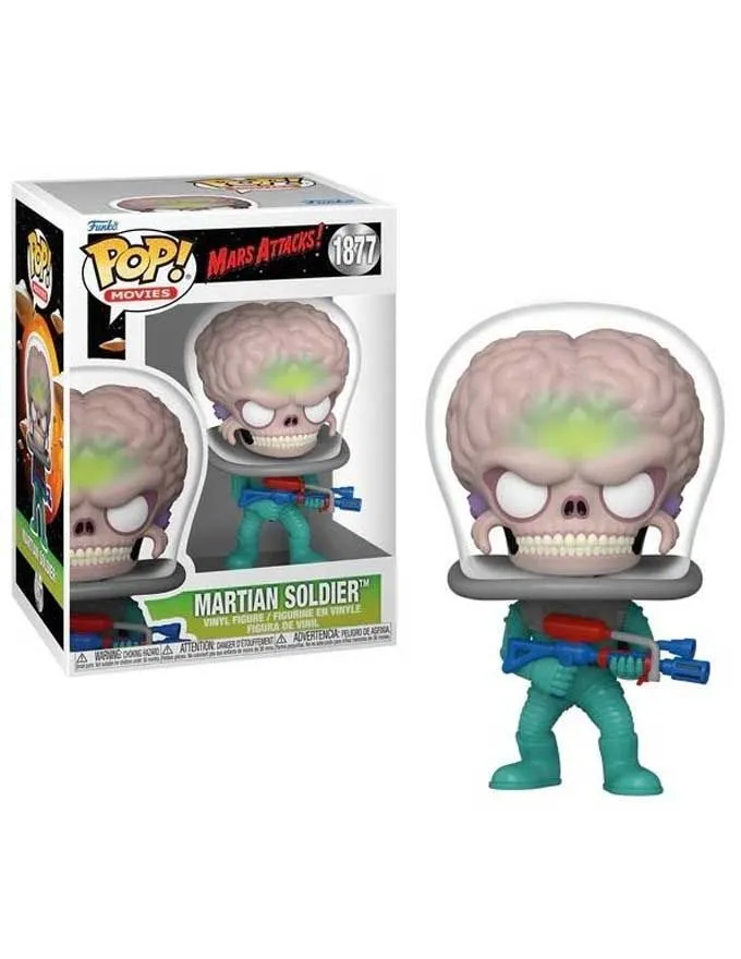 Figura Funko POP! Mars Attacks - Alien Soldier