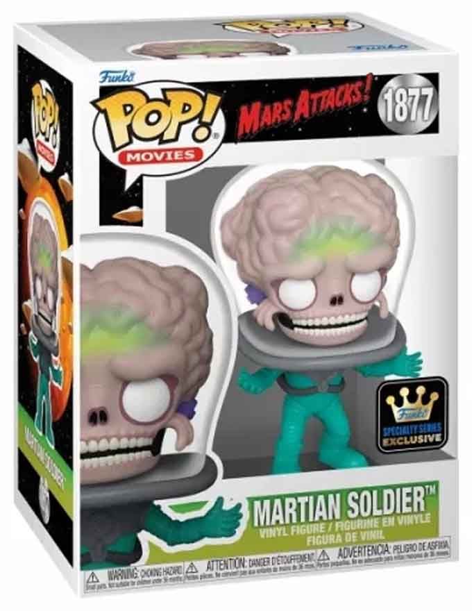 Figura Funko POP! Mars Attacks - Soldier with CH (GW)