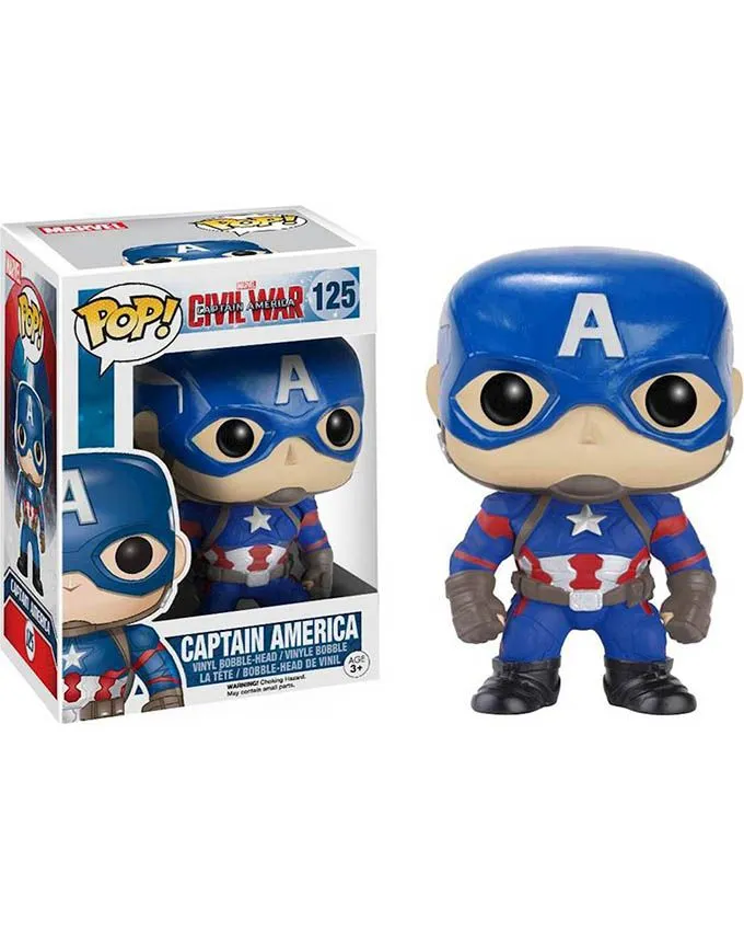 Figura Funko POP! Marvel: Captain America CW - Captain America