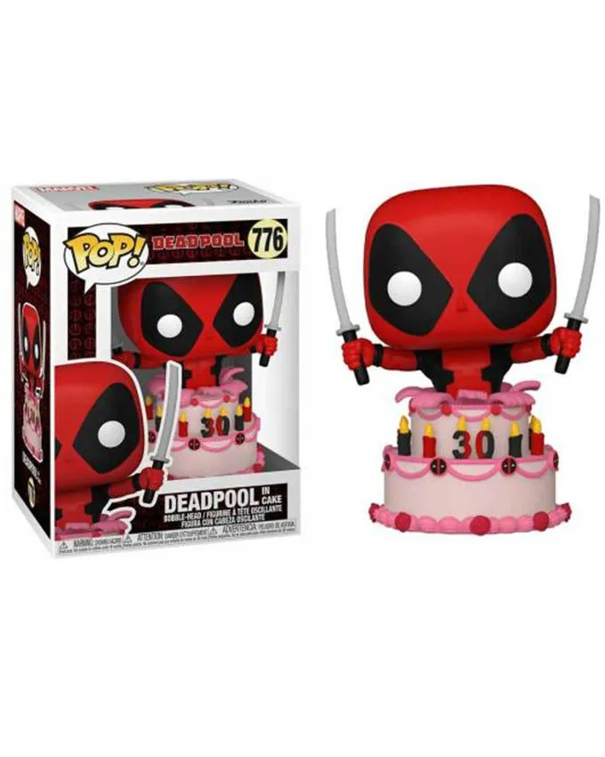 Figura Funko POP! Marvel: Deadpool 30th - Deadpool in Cake
