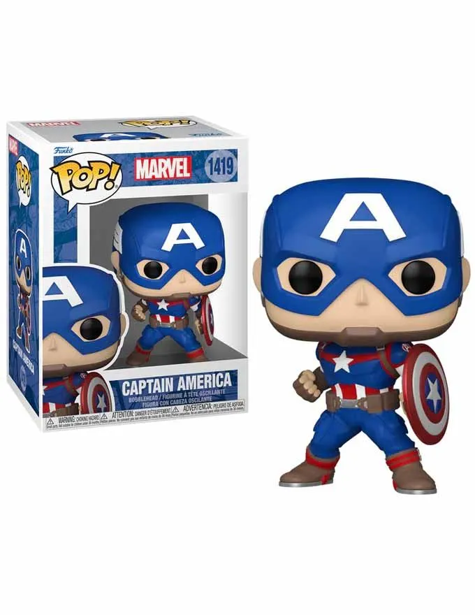 Figura Funko POP! Marvel: Marvel NC - Captain America