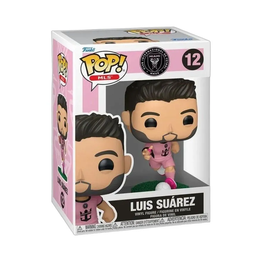 Figura Funko POP! MLS: Inter Miami - Luis Suarez Pink