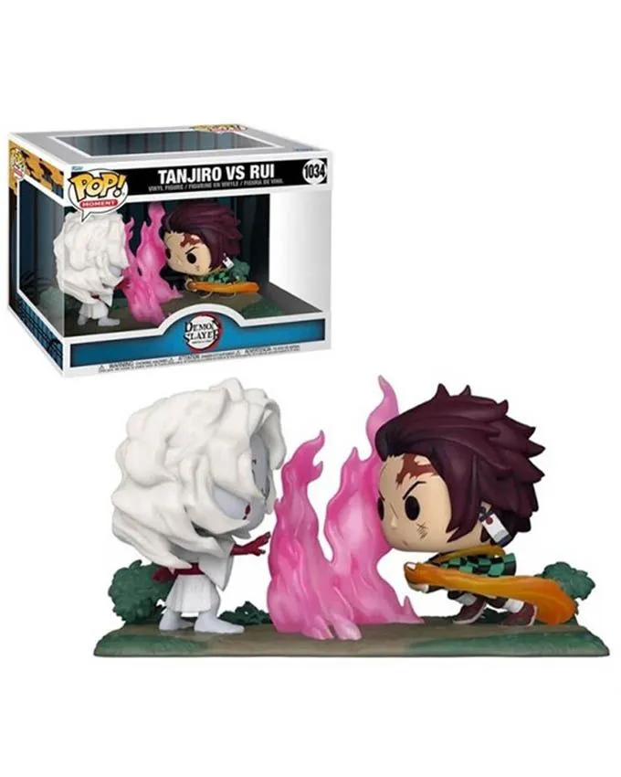 Figura Funko POP! Moment: Demon Slayer - Tanjiro Vs. Rui