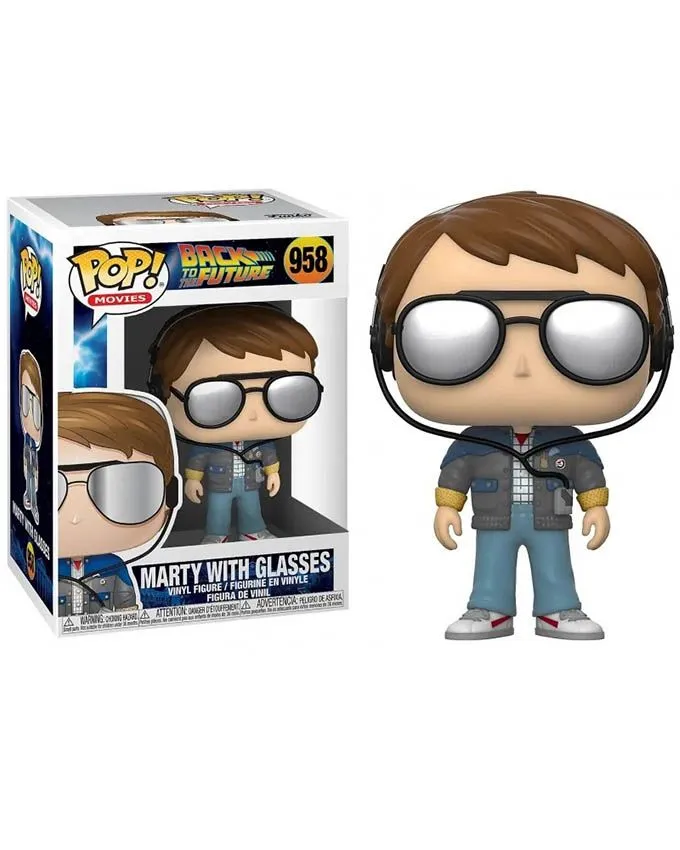 Figura Funko POP! Movie: Back To The Future - Marty w/Glasses