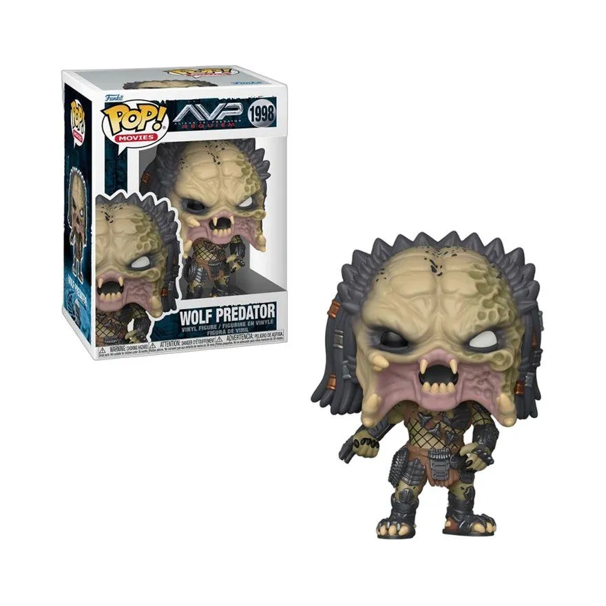 Figura Funko POP! Movies: Predator S3 - Wolf Predator w/Chase