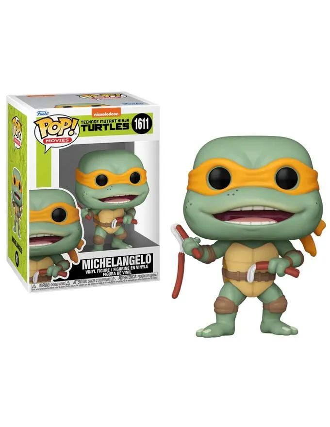 Figura Funko POP! Movies: TMNT - Michelangelo Sausage Link Nunchucks