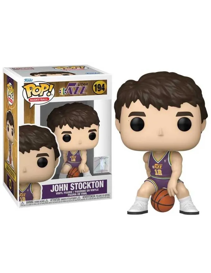 Figura Funko POP! NBA: Jazz - Rookie Season John Stockton