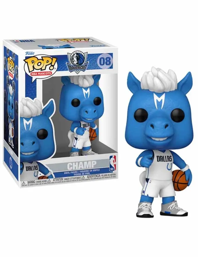 Figura Funko POP! NBA Mascots: Dallas - Champ