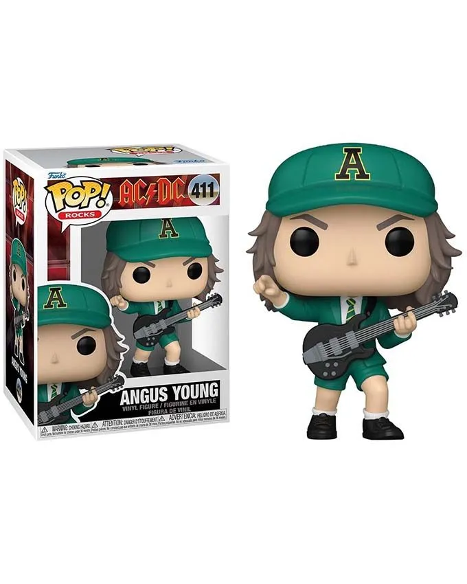 Figura Funko POP! Rocks: AC/DC - Angus Young (Green)