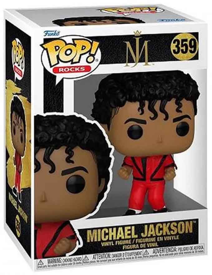 Figura Funko POP! Rocks - Michael Jackson (Thriller)